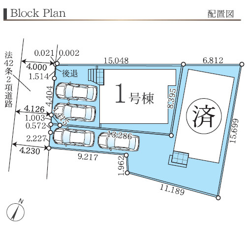【区画図】 | 茅ヶ崎市柳島新築戸建（柳島2丁目）1号棟