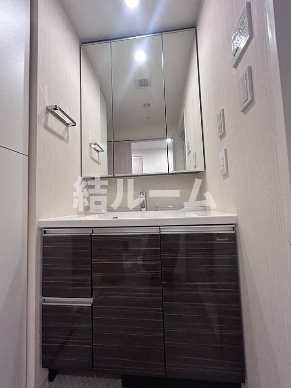 練馬区中村南２丁目の賃貸マンションの独立洗面台
