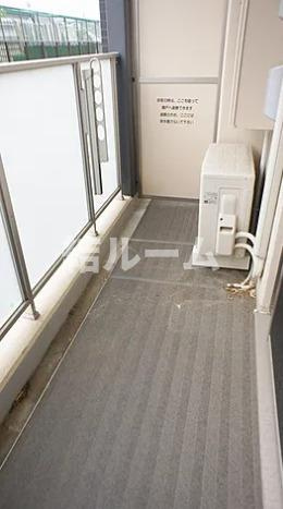 練馬区中村南２丁目の賃貸マンションのバルコニー