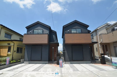 【外観】 | 海老名市国分寺台3丁目 新築戸建て 全2棟【仲介手数料無料】