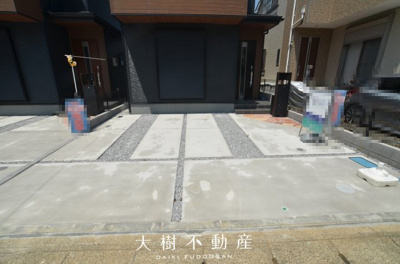 【駐車場】 | 海老名市国分寺台3丁目 新築戸建て 全2棟【仲介手数料無料】