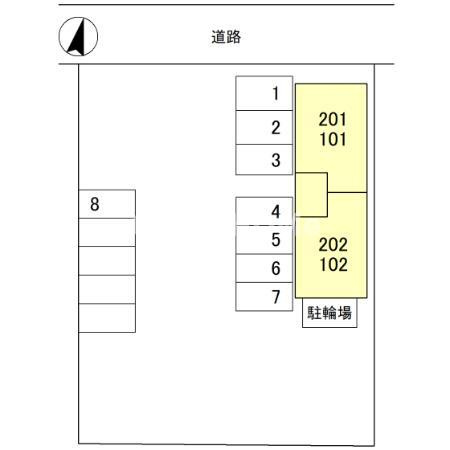 New Leavesの区画図|当社、チルホームのHPもご覧ください(^^)/物件情報多数♪