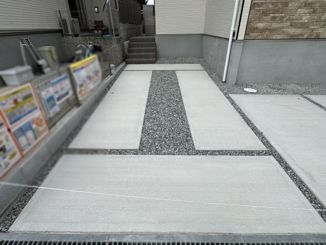 神戸市西区狩場台２丁目新築戸建１号棟の駐車場