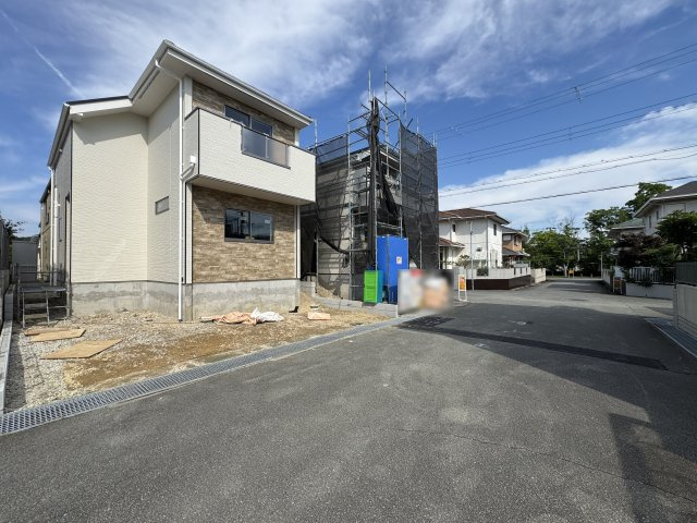 神戸市西区狩場台２丁目新築戸建１号棟の前面道路含む現地写真|2026年7月3日撮影