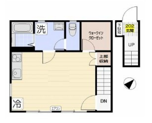 グレースサンヨーＡ棟の間取り