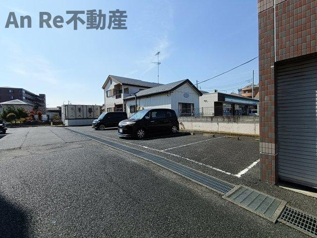 パルトハイムの駐車場