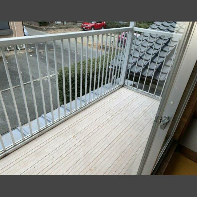 渡辺戸建のバルコニー