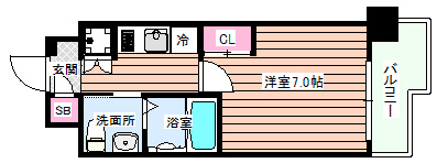 【間取り】 | ファーストフィオーレ京橋パークフロント