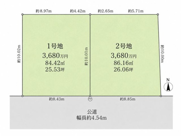 駅近×閑静な住宅街。約25坪超の整形地で、駐車スペース付き4LDKプランも可能。生活利便施設が充実した人気の立花エリアです。