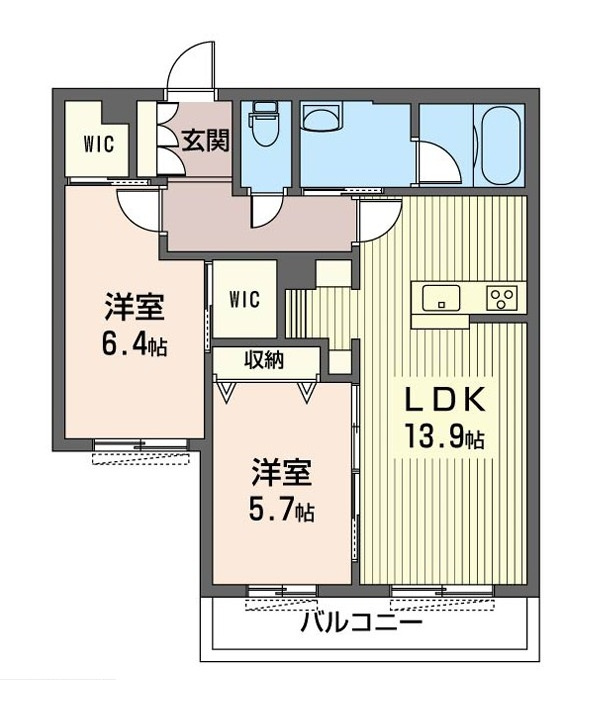 Ｍａｉｓｏｎ Ｌｉｓの間取り
