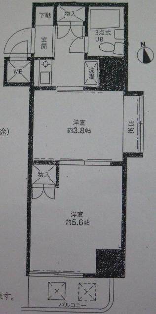 ホーユウコンフォルト西川口の間取り