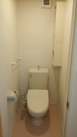 アンドーレ中道Ｂのトイレ|落ち着いたトイレです