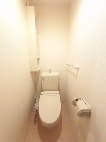 フルール・ド・リスＡのトイレ|落ち着いたトイレです