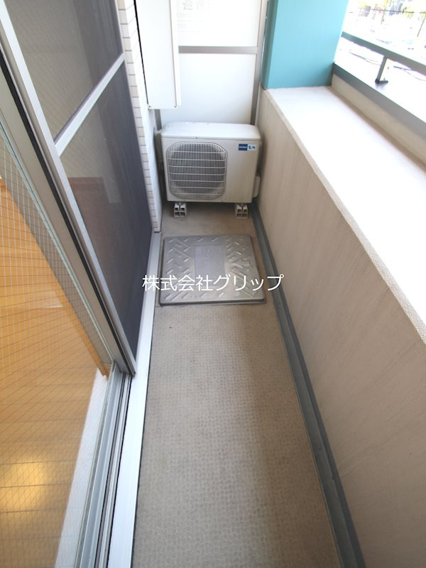 リクレイシア西横浜のバルコニー