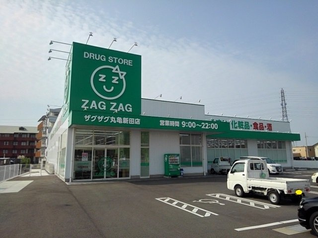 ブリーサ六郷の周辺|ザグザグ丸亀新田店まで500m