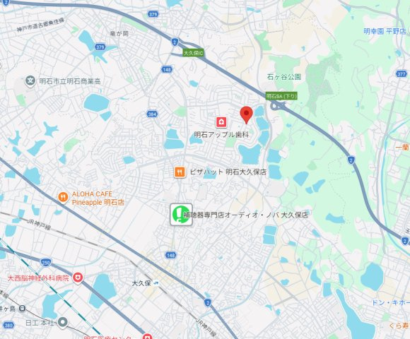 明石市大久保町高丘2丁目（全２）土地東側の地図