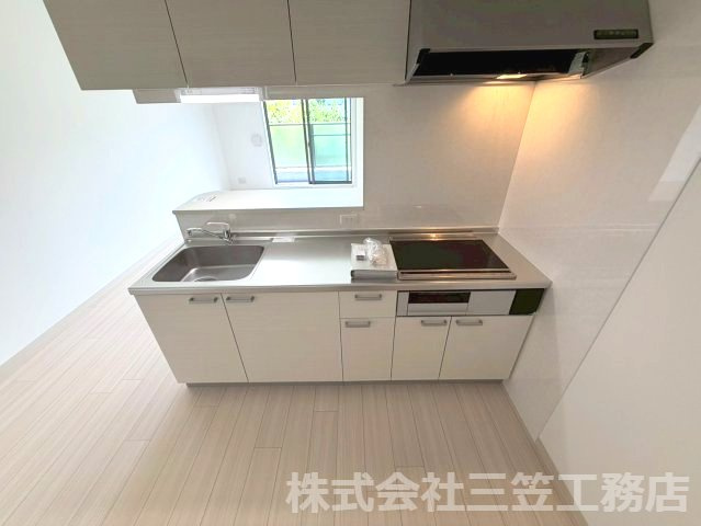 寝屋川市木田町のアパートのキッチン