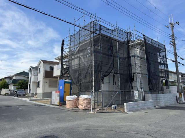 神戸市西区狩場台２丁目新築戸建２号棟の前面道路含む現地写真|2026年7月3日撮影
