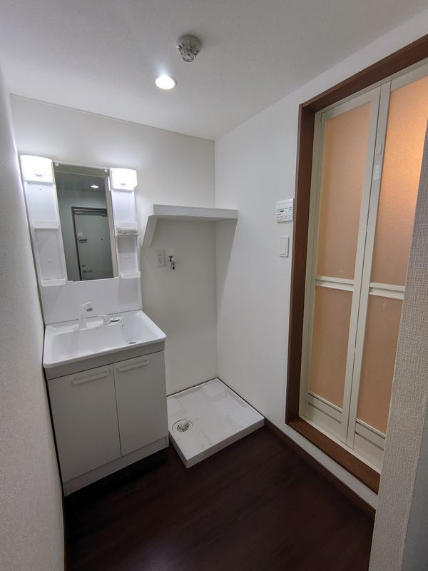 Maison de Hakozakiの独立洗面台