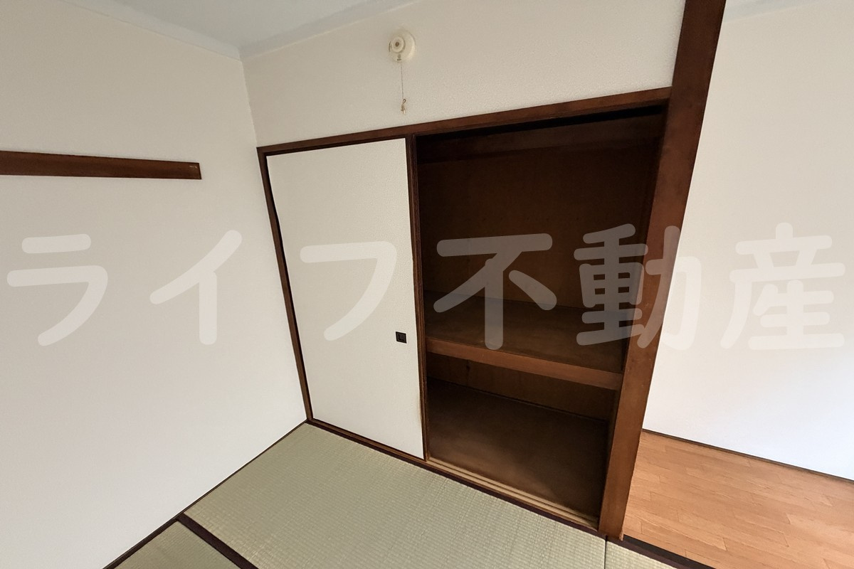 シャトー深江橋の収納|大きなスペースがあり、収納には困りません