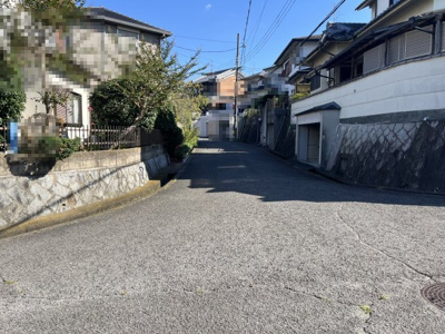 【前面道路含む現地写真】 | 北葛城郡河合町高塚台1丁目