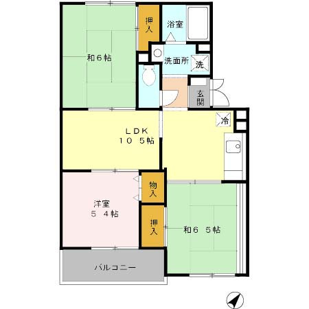 【間取り】 | カーサ阪和