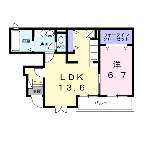 ・サン・目安の間取り