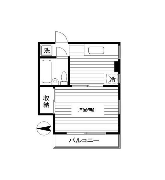 浜ビルの間取り