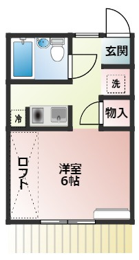 【間取り】 | ブルーコスモ西坂田