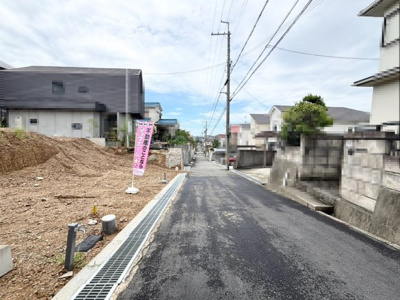 【前面道路含む現地写真】 | 高槻市安岡寺町3丁目　売土地