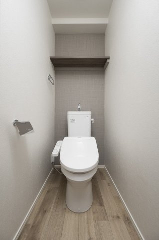 新品家具付きマンション対馬小路5(KaGood福岡)のトイレ