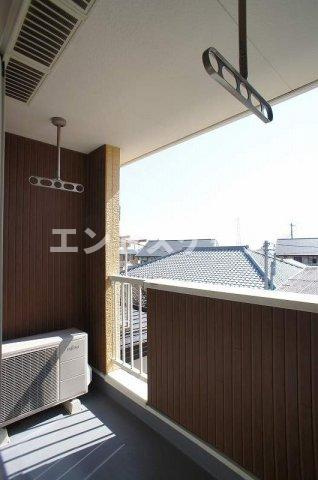 プリムヴェールのバルコニー|高崎、前橋のお部屋探しはエンドスケープまで！お客様の理想お聞かせ下さい♪