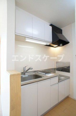 プリムヴェールのキッチン|高崎、前橋のお部屋探しはエンドスケープまで！お客様の理想お聞かせ下さい♪