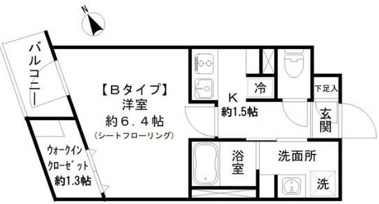 【間取り】 | アイディ西馬込１２