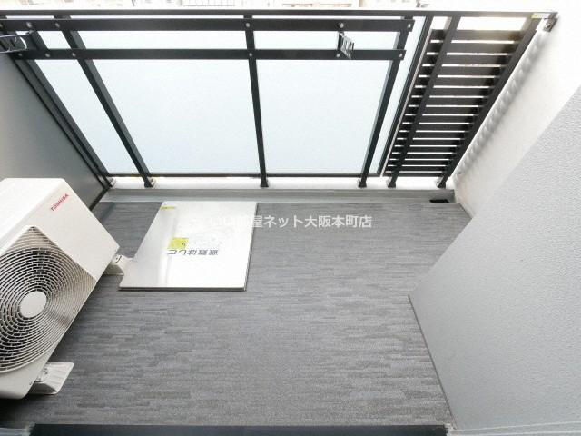 S-RESIDENCE阿波座WESTのバルコニー