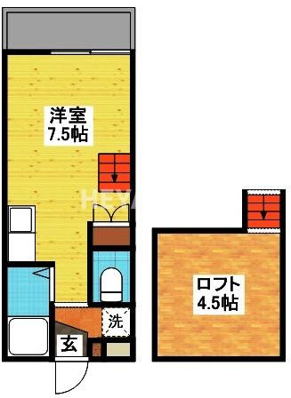 MODERN西山の間取り
