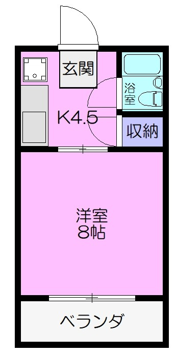 キャトルセゾンの間取り