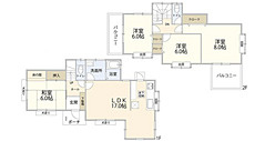 【間取り】 | 東区福田２丁目
