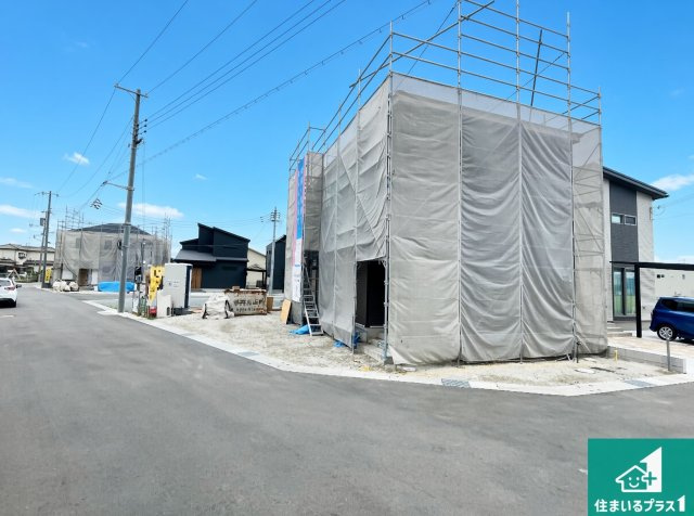 姫路市広畑区才　第8期　新築一戸建ての外観|現在の進捗状況です！順調に作業進行中、完成が待ち遠しいです！詳細の間取り等、お気軽にお問い合わせください！