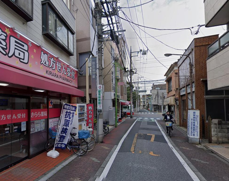 荒川区西尾久２丁目の店舗事務所の周辺