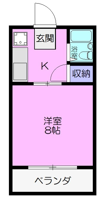 エミナース河原の間取り