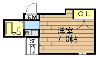 エクセレントビル夷川の間取り