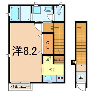 カルペ　ディエムの間取り