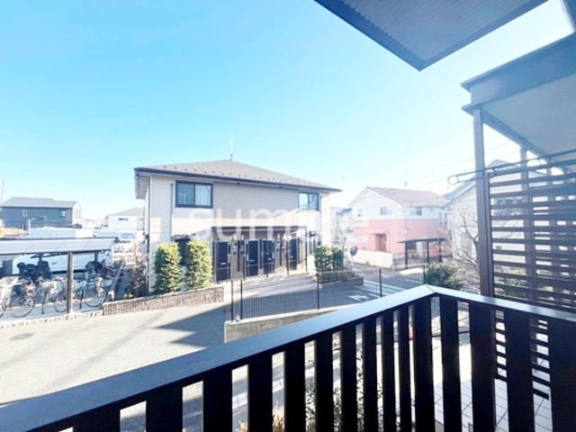 コートプラセール　Ａの展望|バルコニーからの景色です！