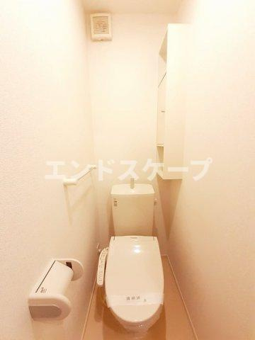 ヴィラ　プラシードＢのトイレ|高崎、前橋のお部屋探しはエンドスケープまで！お客様の理想お聞かせ下さい♪