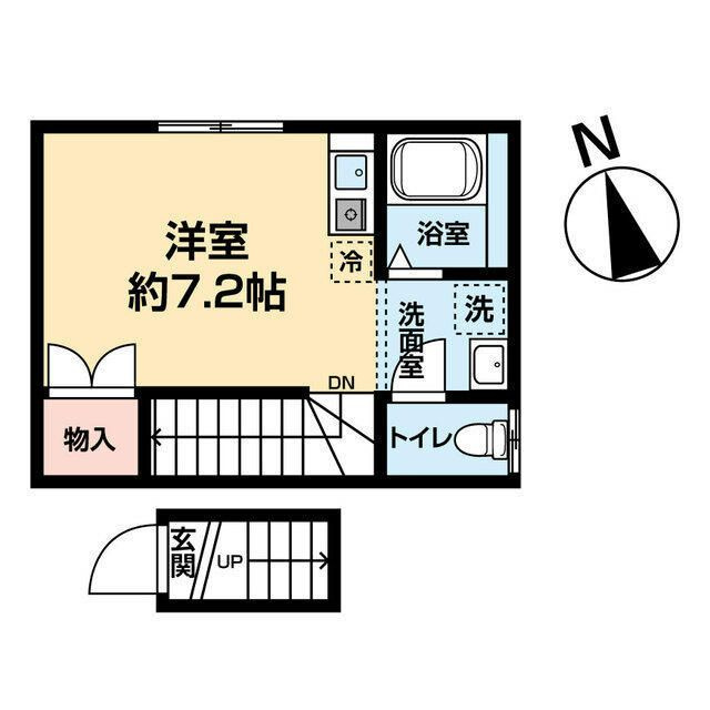 荒川区東尾久８丁目のアパート