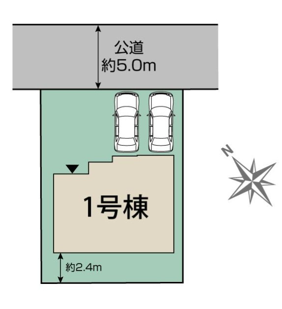 四街道市旭ケ丘２丁目２期の区画図