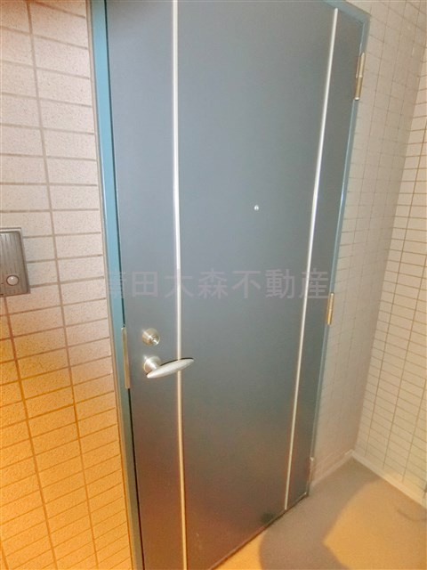 シンシア蒲田の玄関