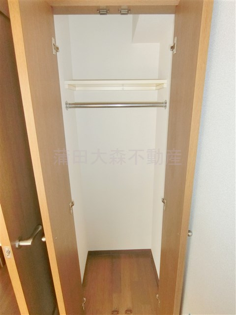 シンシア蒲田の収納|収納　クローゼット