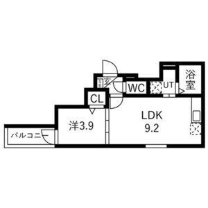 ルアナテラス38の間取り
